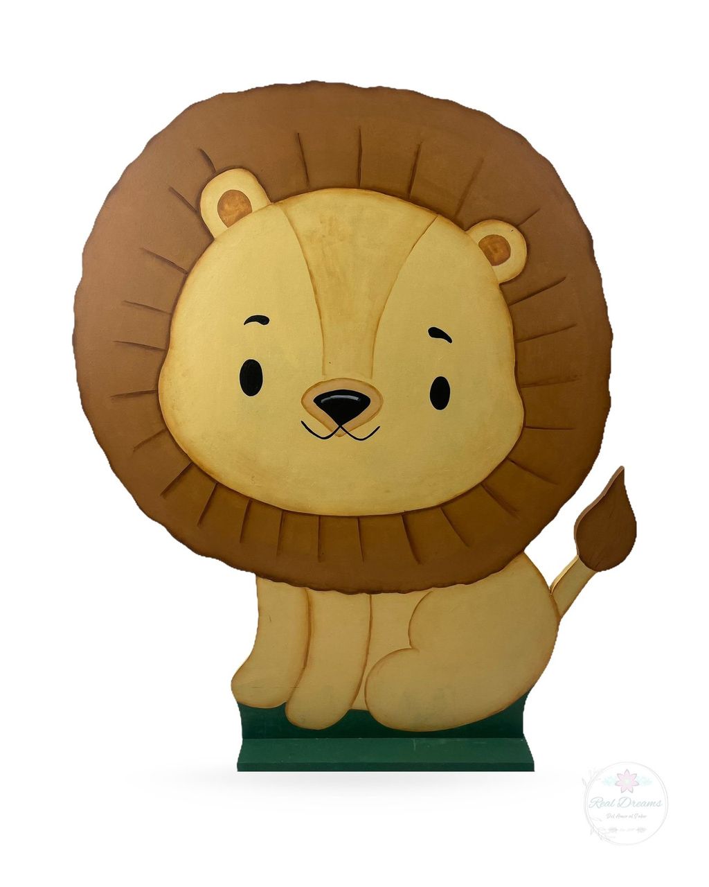 Decoración de mesa dulce con figuras de MDF